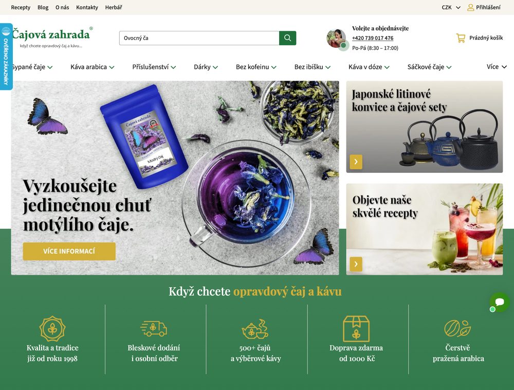 E-shop po redesignu